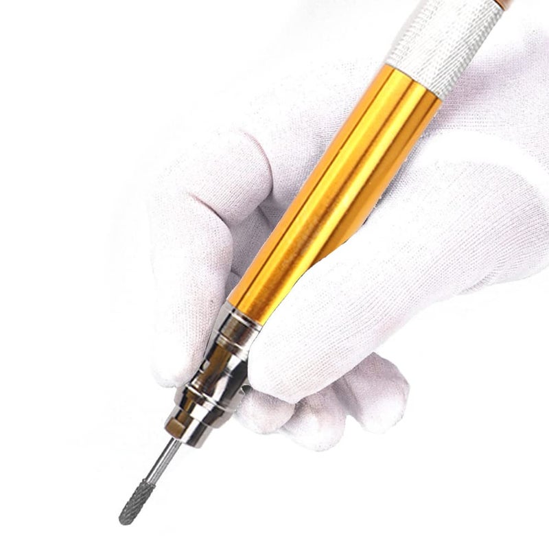 SI FANG 1/8'' Micro Pneumatic Air Pencil Die Grinder Kit, Pencil Style 52000-70,000 RPM, 3mm 3.17mm & 2.38mm Capacity, Engraving Tool - Image 4